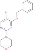 4-(4-(benzyloxy)-5-bromopyrimidin-2-yl)morpholine