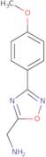 [3-(4-Methoxyphenyl)-1,2,4-oxadiazol-5-yl]methanamine