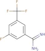 3-Fluoro-5-(trifluoromethyl)benzene-1-carboximidamide