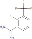 2-Fluoro-3-(trifluoromethyl)benzene-1-carboximidamide