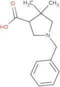 1-benzyl-4,4-dimethyl-pyrrolidine-3-carboxylic acid