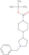 4-[1-(Phenylmethyl)-3-pyrrolidinyl]-1-piperazinecarboxylic Acid 1,1-Dimethylethyl Ester