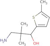 3-Amino-2,2-dimethyl-1-(5-methylthiophen-2-yl)propan-1-ol