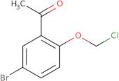 1-[5-Bromo-2-(chloromethoxy)phenyl]ethanone