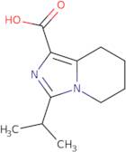 3-(Propan-2-yl)-5H,6H,7H,8H-imidazo[1,5-a]pyridine-1-carboxylic acid