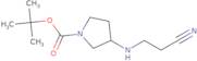tert-Butyl 3-[(2-cyanoethyl)amino]pyrrolidine-1-carboxylate
