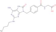 Glycine,N-[4-[[6-amino-2-(butylamino)-7,8-dihydro-8-oxo-9H-purin-9-yl]methyl]benzoyl]