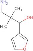 3-Amino-1-(furan-3-yl)-2,2-dimethylpropan-1-ol