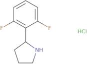 2-(2,6-difluorophenyl)pyrrolidine hydrochloride