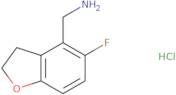 (5-Fluoro-2,3-dihydrobenzofuran-4-yl)methanamine hydrochloride