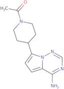 1-(4-(4-Aminopyrrolo[2,1-F][1,2,4]triazin-7-yl)piperidin-1-yl)ethan-1-one