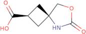 rac-(2S,4S)-6-Oxo-7-oxa-5-azaspiro[3.4]octane-2-carboxylic acid