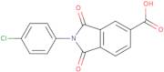 2-(4-Chlorophenyl)-1,3-dioxo-2,3-dihydro-1H-isoindole-5-carboxylic acid
