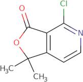 4-Chloro-1,1-dimethylfuro[3,4-c]pyridin-3(1H)-one