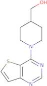 [1-(Thieno[3,2-d]pyrimidin-4-yl)piperidin-4-yl]methanol