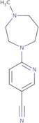 6-(4-Methyl-1,4-diazepan-1-yl)pyridine-3-carbonitrile