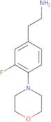 2-[3-Fluoro-4-(morpholin-4-yl)phenyl]ethan-1-amine
