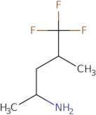 5,5,5-Trifluoro-4-methylpentan-2-amine