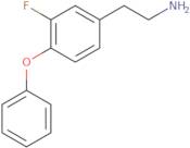 2-(3-Fluoro-4-phenoxyphenyl)ethan-1-amine