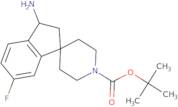 tert-Butyl 3-amino-6-fluoro-2,3-dihydrospiro[indene-1,4'-piperidine]-1'-carboxylate