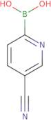 (5-Cyanopyridin-2-yl)boronic acid