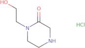 1-(2-hydroxyethyl)piperazin-2-one hydrochloride