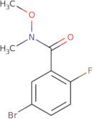 5-Bromo-2-fluoro-N-methoxy-N-methylbenzamide