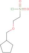 2-(Cyclopentylmethoxy)ethane-1-sulfonyl chloride