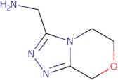 5H,6H,8H-[1,2,4]Triazolo[3,4-c][1,4]oxazin-3-ylmethanamine