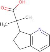 2-(6,7-Dihydro-5H-cyclopenta[b]pyridin-7-yl)-2-methylpropanoic acid