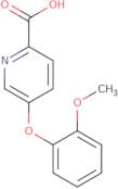 5-(2-Methoxyphenoxy)pyridine-2-carboxylic acid