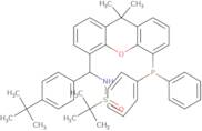 (R)-N-[(R)-[4-(tert-Butyl)phenyl][5-(diphenylphosphino)-9,9-dimethyl-9H-xanthen-4-yl]methyl]-2-met…