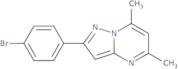 2-(4-Bromophenyl)-5,7-dimethylpyrazolo[1,5-a]pyrimidine