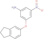 3-(2,3-Dihydro-1H-inden-5-yloxy)-5-nitroaniline