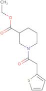 Ethyl 1-[2-(thiophen-2-yl)acetyl]piperidine-3-carboxylate