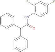 N-(2,4-difluorophenyl)-2,2-diphenylethanamide