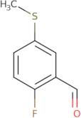 2-Fluoro-5-(methylsulfanyl)benzaldehyde