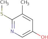 5-Methyl-6-(methylthio)pyridin-3-ol