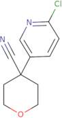 4-(6-Chloropyridin-3-yl)tetrahydro-2H-pyran-4-carbonitrile