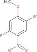 1-Bromo-4-fluoro-2-methoxy-5-nitrobenzene