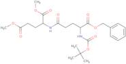 N-tert-Butyloxycarbonyl-L-γ-glutamyl-L-glutamic acid 1-benzyl 21,25-dimethyl ester