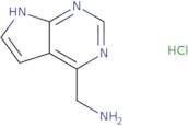 7H-pyrrolo[2,3-d]pyrimidin-4-ylmethanamine hydrochloride