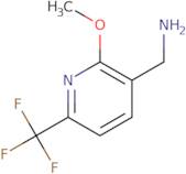 (2-Methoxy-6-(trifluoromethyl)pyridin-3-yl)methanamine