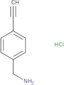 (4-Ethynylphenyl)methanamine hydrochloride