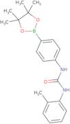 3-(2-Methylphenyl)-1-[4-(4,4,5,5-tetramethyl-1,3,2-dioxaborolan-2-yl)phenyl]urea