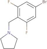 1-(4-Bromo-2,6-difluorobenzyl)pyrrolidine