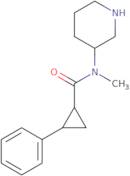 N-Methyl-2-phenyl-N-piperidin-3-ylcyclopropane-1-carboxamide