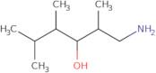 1-Amino-2,4,5-trimethylhexan-3-ol