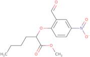 2-(2-Formyl-4-nitrophenoxy)hexanoic Acid Methyl Ester