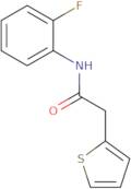 N-(2-fluorophenyl)-2-(2-thienyl)ethanamide